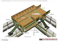M202 _ 2 in 1 Chicken Coop Plans Construction - Chicken Coop Design - How To Build A Chicken Coop_026